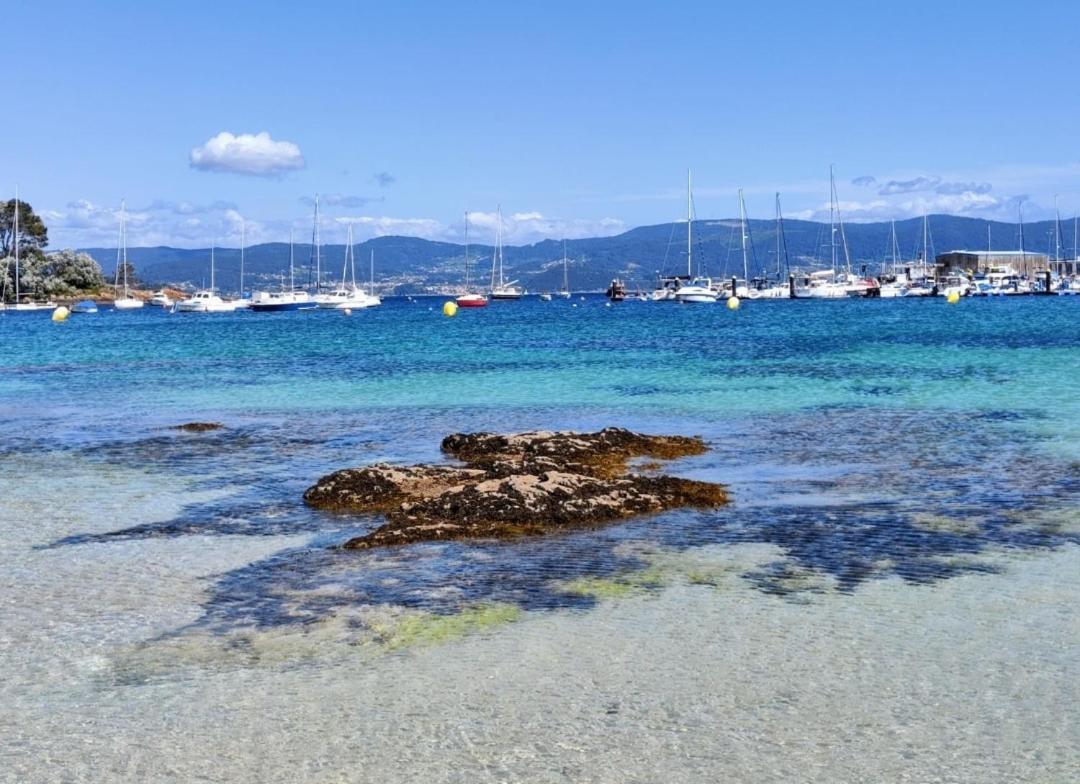 Apartamento Illa Salvora, Portonovo Buitenkant foto